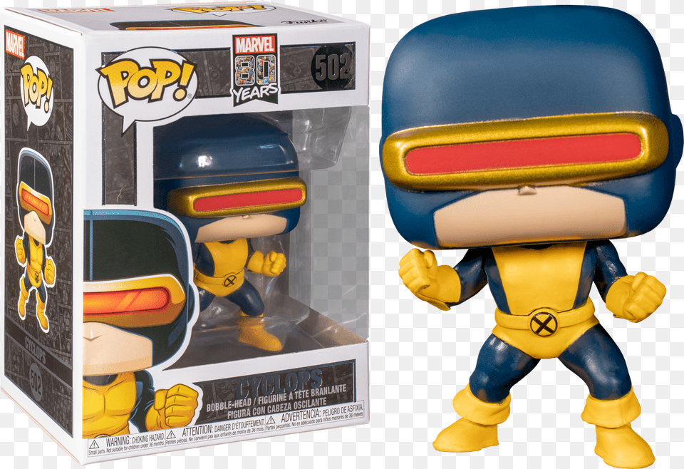 Cyclops First Appearance 80th Anniversary Pop Vinyl Cyclops First Appearance Pop, Toy, Person Png