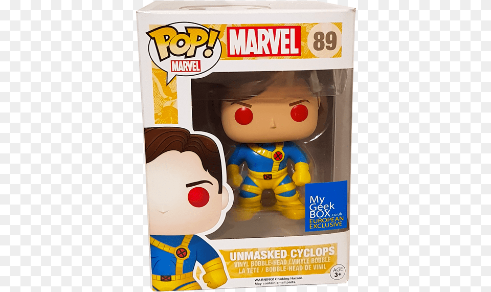 Cyclops Unmasked Us Exclusive Pop Vinyl Figure Funko X Men Unmasked Cyclops Red Eye Pop Vinyl Figure, Baby, Person, Face, Head Free Transparent Png