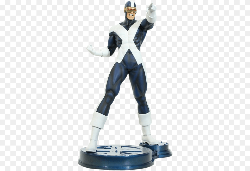 Cyclops X Factor Polystone Statue Bowen Designs Marvel Comics Statue Cyclops X Factor, Figurine, Person Free Png Download