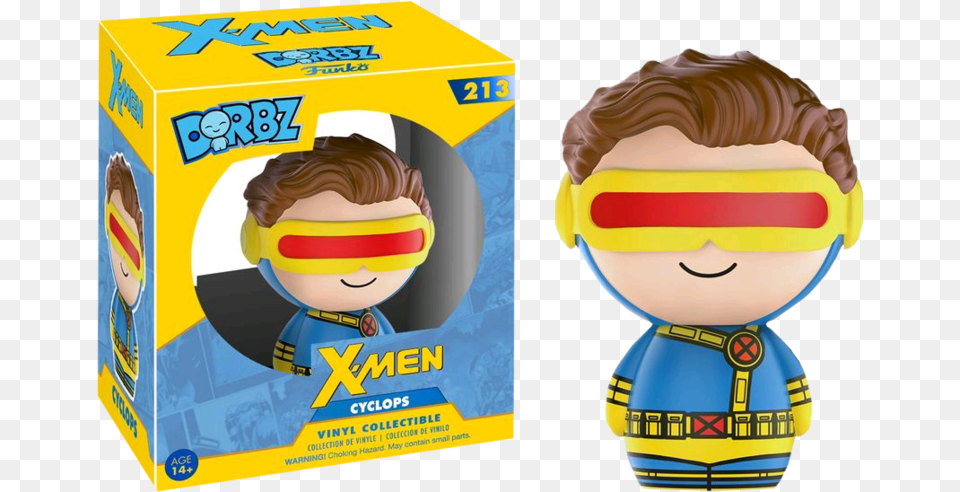 Cyclops X Men Dorbz Cyclops, Baby, Person, Toy, Face Free Png