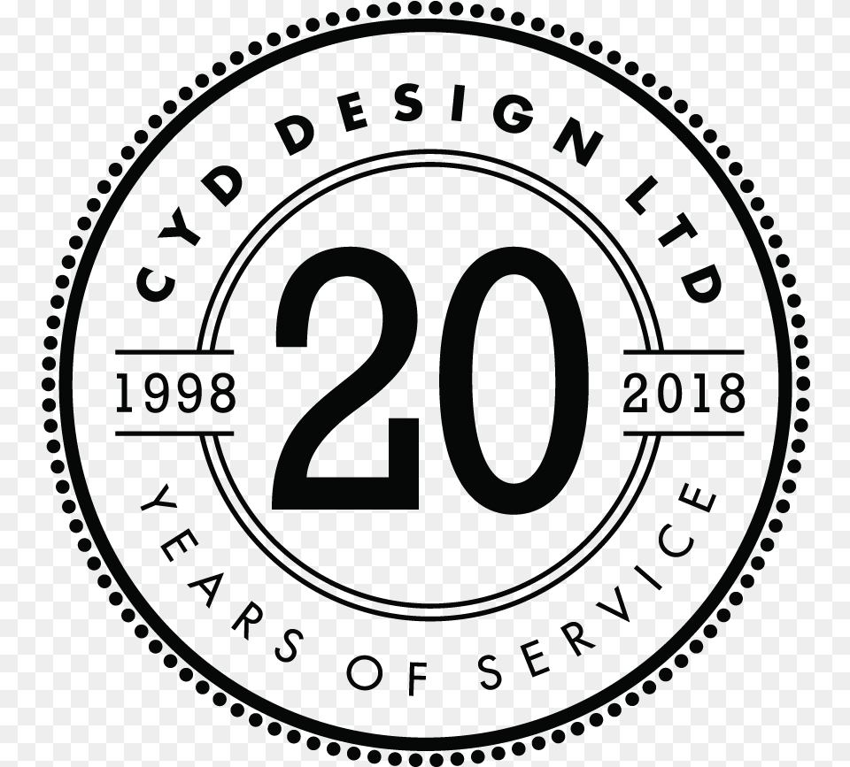 Cyd 20yr Mark Final 01 Club Pilates Logo, Symbol, Wristwatch Free Png Download