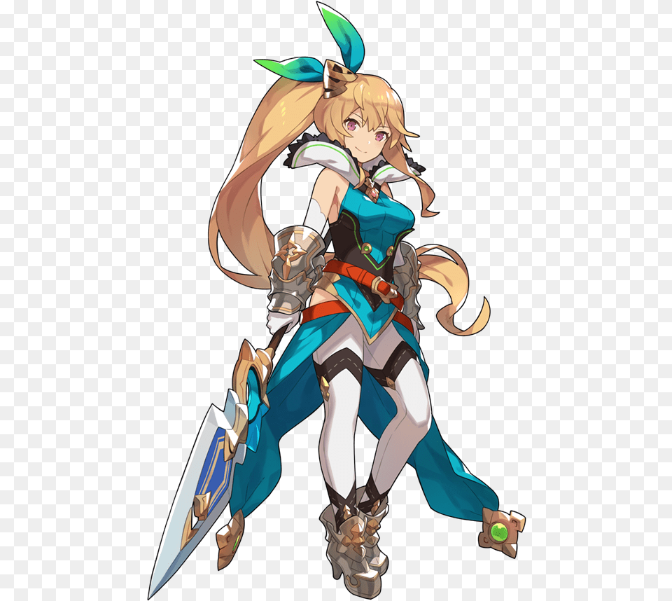 Cygamesnintendo Dragalia Lost Characters Cleo, Book, Comics, Publication, Adult Png Image