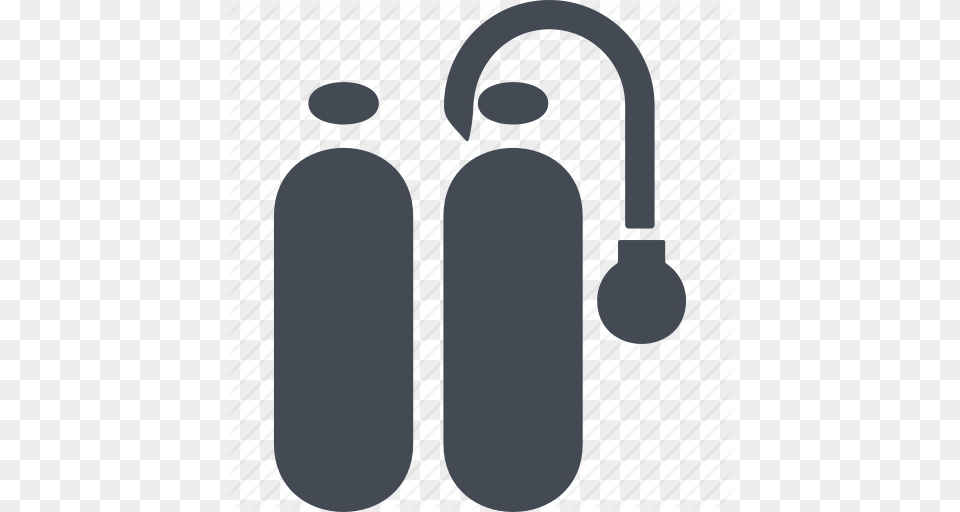 Cylinders Diving Oxygen Cylinders Scuba Gear Icon, Cylinder Free Png