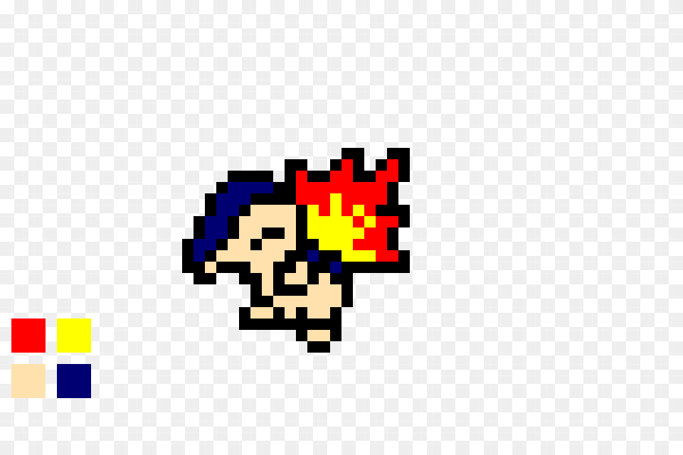 Cyndaquil Pixel Art, Qr Code Png Image