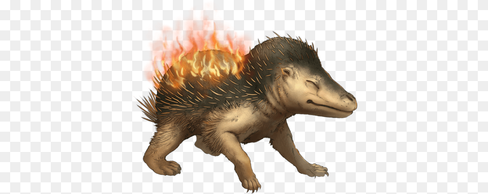 Cyndaquil Realistic Pokemon Cyndaquil Realistic, Animal, Dinosaur, Reptile, Mammal Free Png