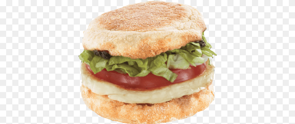 Cyprus Burger Shape Halloumi Cheese Hamburger And French Fries, Food Free Transparent Png