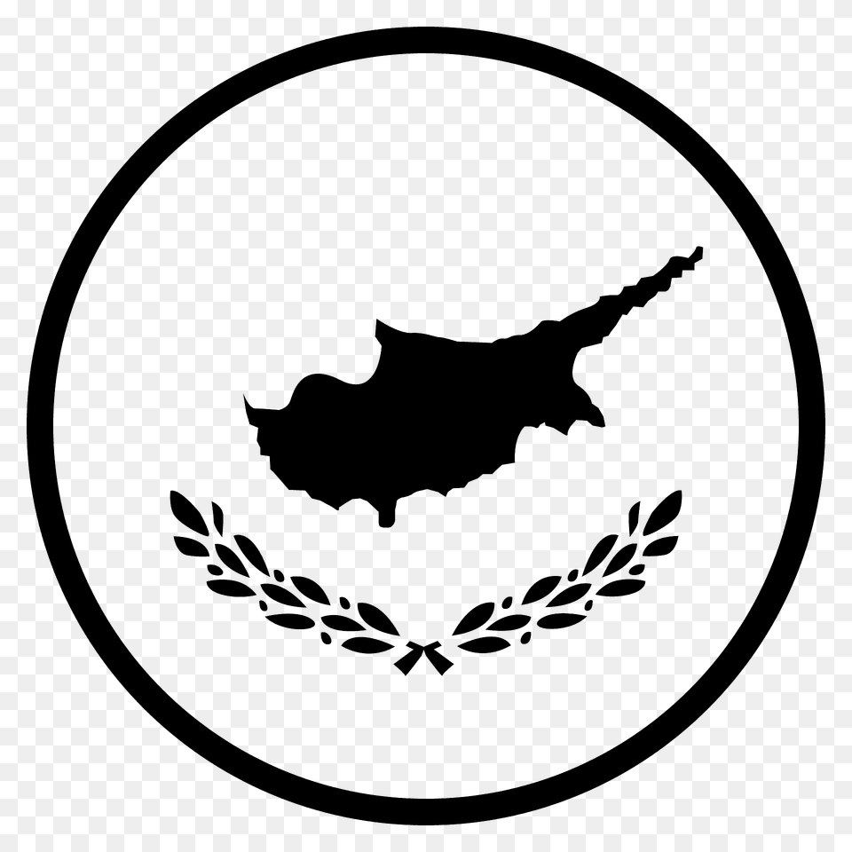 Cyprus Flag Emoji Clipart, Logo, Symbol, Emblem, Leaf Free Transparent Png