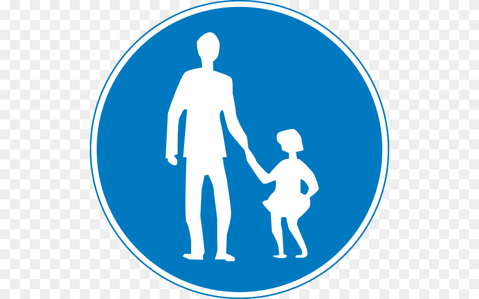 Cyprus Road Sign Mandatory Pedestrian Way Hapoel Petah Tikva Fc, Body Part, Hand, Person, Adult Png