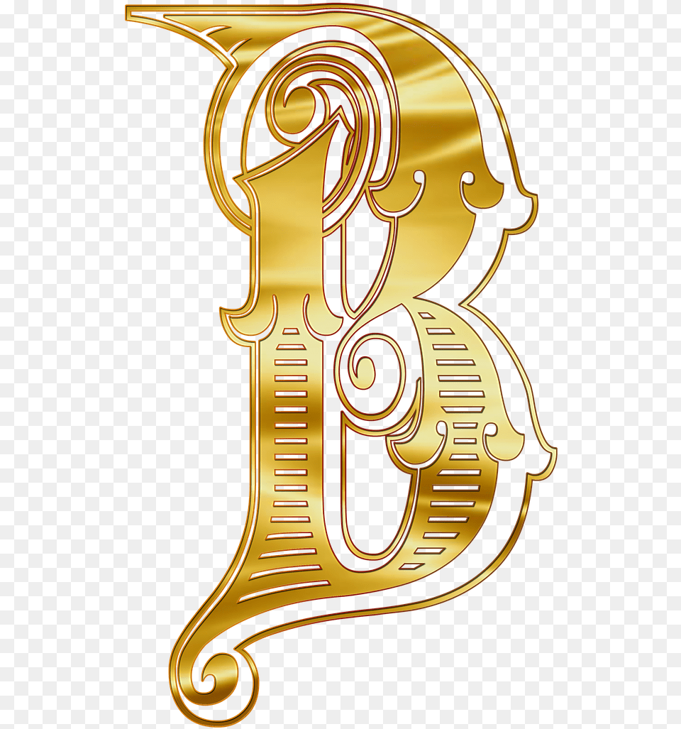 Cyrillic Capital Letter V Gold 3d Letter, Text, Symbol, Number Free Png