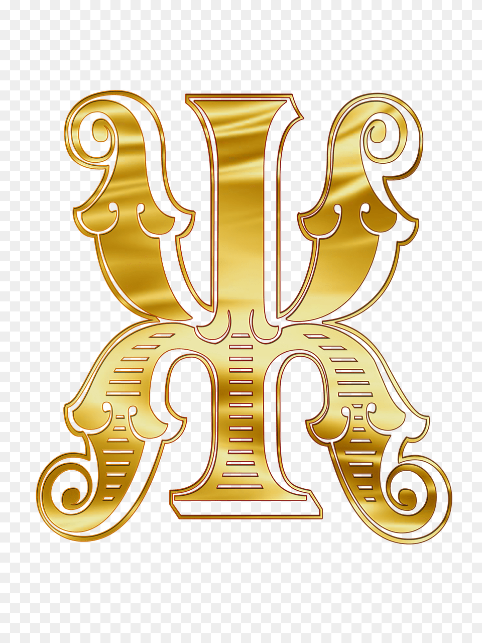 Cyrillic Capital Letter Zj, Emblem, Symbol, Text, Gold Free Transparent Png