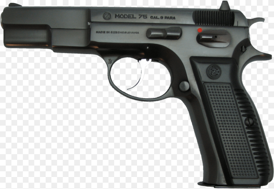 Cz 75 Cz Pistolet, Firearm, Gun, Handgun, Weapon Free Transparent Png