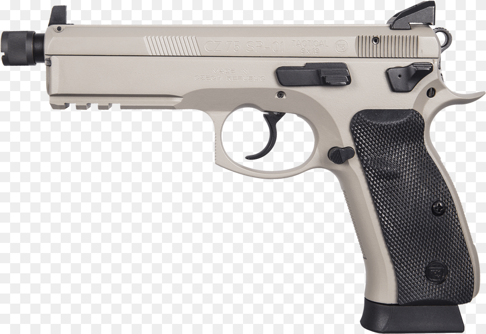Cz 75 Sp 01 Urban Grey, Firearm, Gun, Handgun, Weapon Free Transparent Png