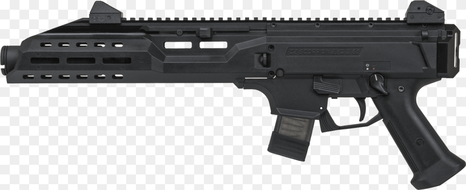 Cz Scorpion Evo, Firearm, Gun, Rifle, Weapon Free Png Download