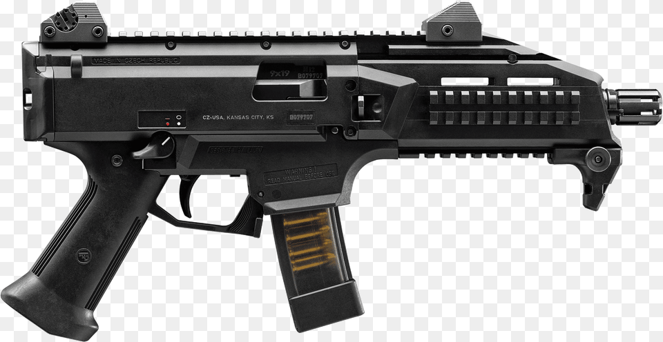 Cz Scorpion Od Green, Firearm, Gun, Handgun, Rifle Free Transparent Png