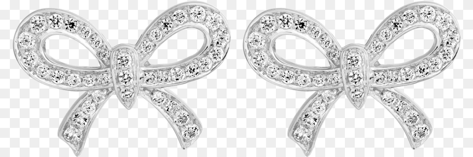 Cz Set Bow Style Earrings Northern Ireland, Accessories, Diamond, Earring, Gemstone Free Png