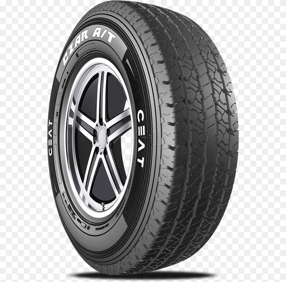 Czar A T Ceat Tyres, Alloy Wheel, Car, Car Wheel, Machine Png Image