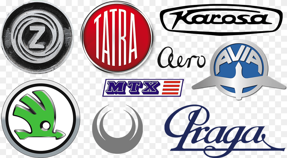 Czech Car Brands Praga, Logo, Emblem, Symbol, Transportation Free Png