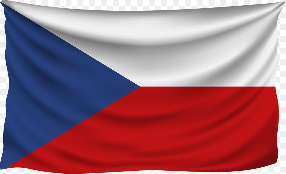 Czech Republic Wrinkled Flag, Czech Republic Flag Png