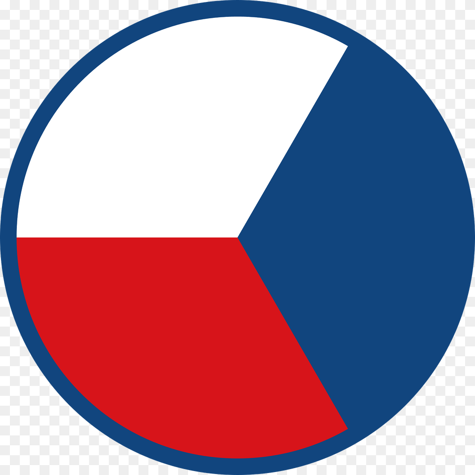 Czech Roundel Starboard Side Clipart, Disk, Chart Free Png Download