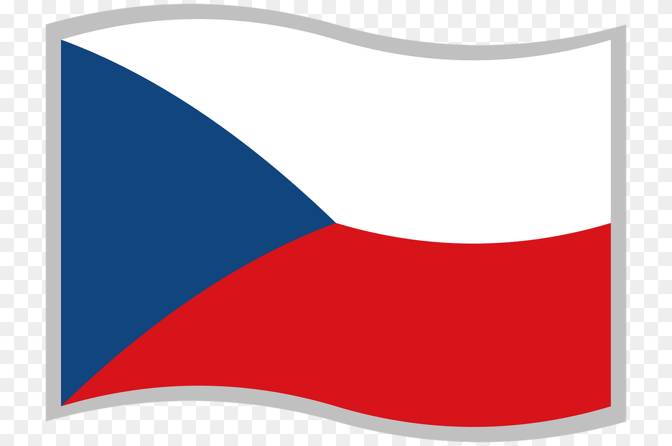Czechia Flag Clipart, Czech Republic Flag Free Transparent Png