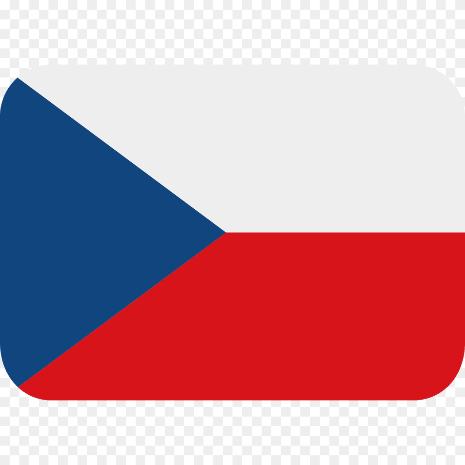 Czechia Flag Emoji Clipart, Czech Republic Flag Free Transparent Png