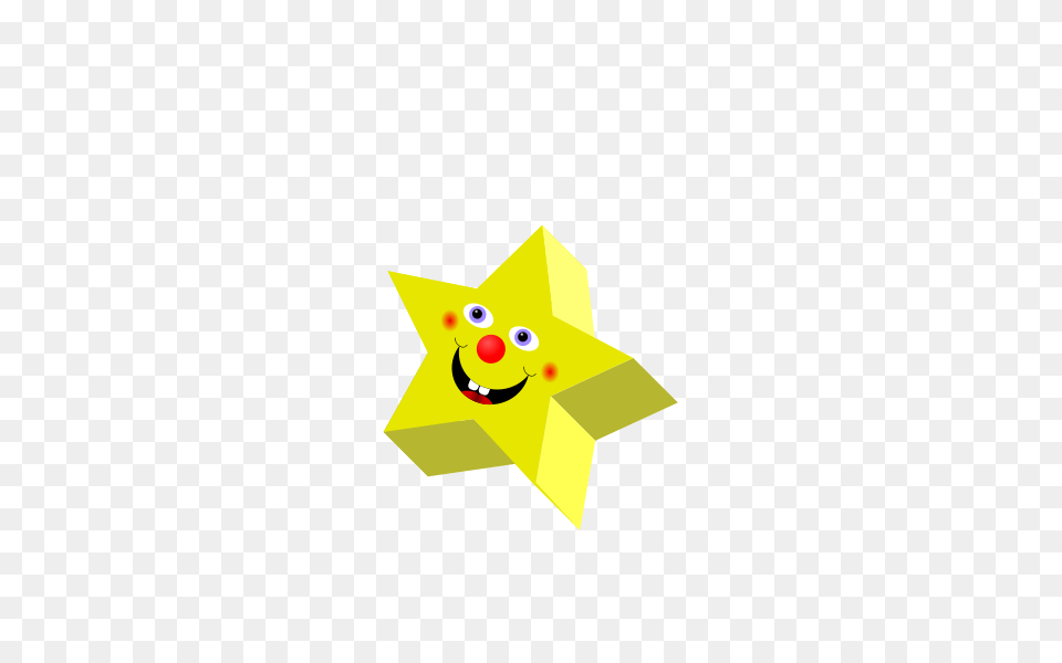Czeshop Twinkle Star Clipart, Star Symbol, Symbol, Animal, Fish Png Image