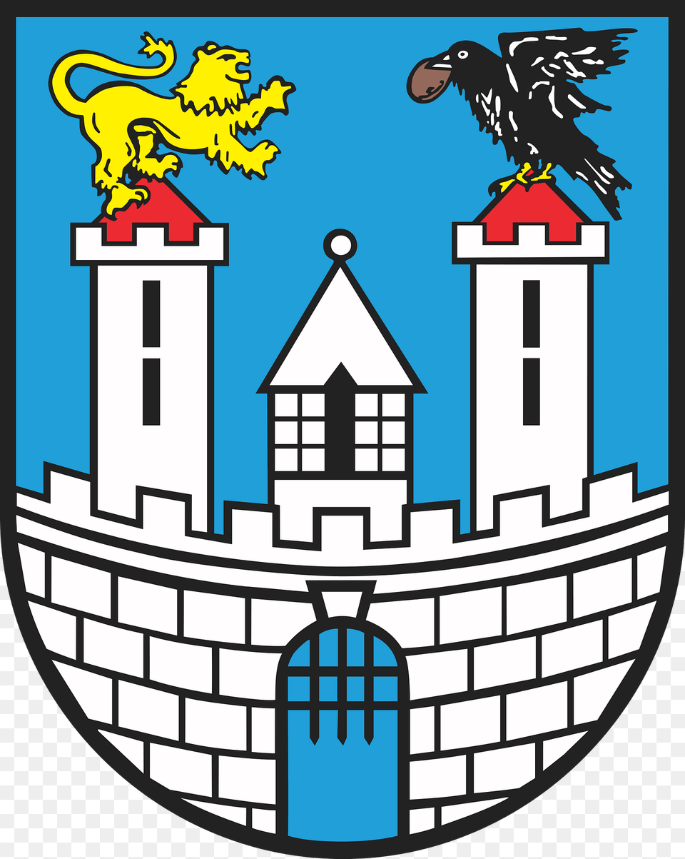 Czestochowa Coat Of Arms Clipart, Emblem, Symbol, Animal, Bird Free Transparent Png