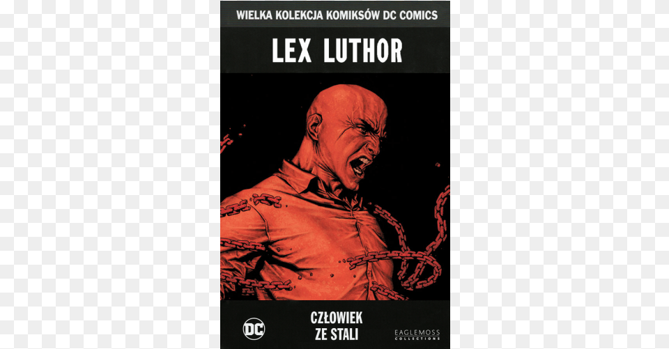 Czowiek Ze Stali Lex Luthor Man Of Steel Graphic Novel, Advertisement, Book, Poster, Publication Png Image