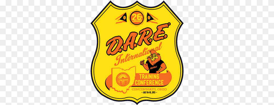 D A R E Badge39s Idle Logo Del Ateneo Fuente, Advertisement, Baby, Person, Poster Free Transparent Png