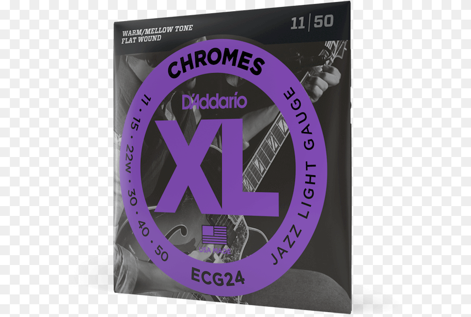 D Addario Flat Wound Strings, Guitar, Musical Instrument Free Png Download
