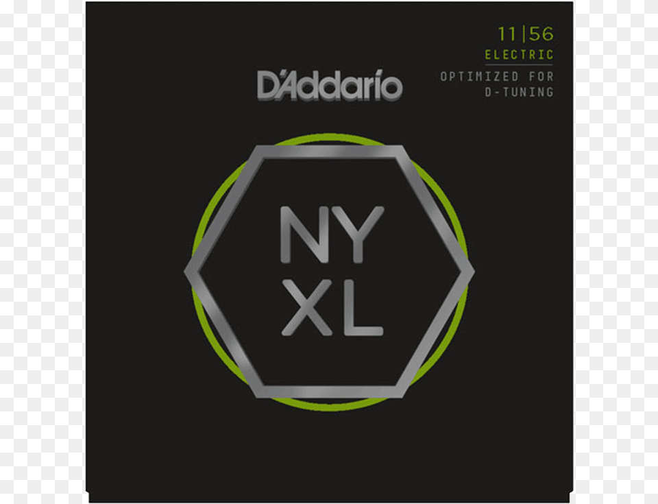 D Addario Nyxl 11 56 Electric Guitar Strings Emblem, Symbol, Road Sign, Sign Png