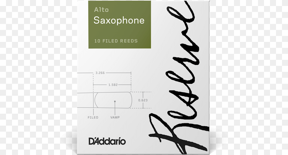 D Addario Reserve Bass Clarinet Reeds, Handwriting, Text Free Transparent Png
