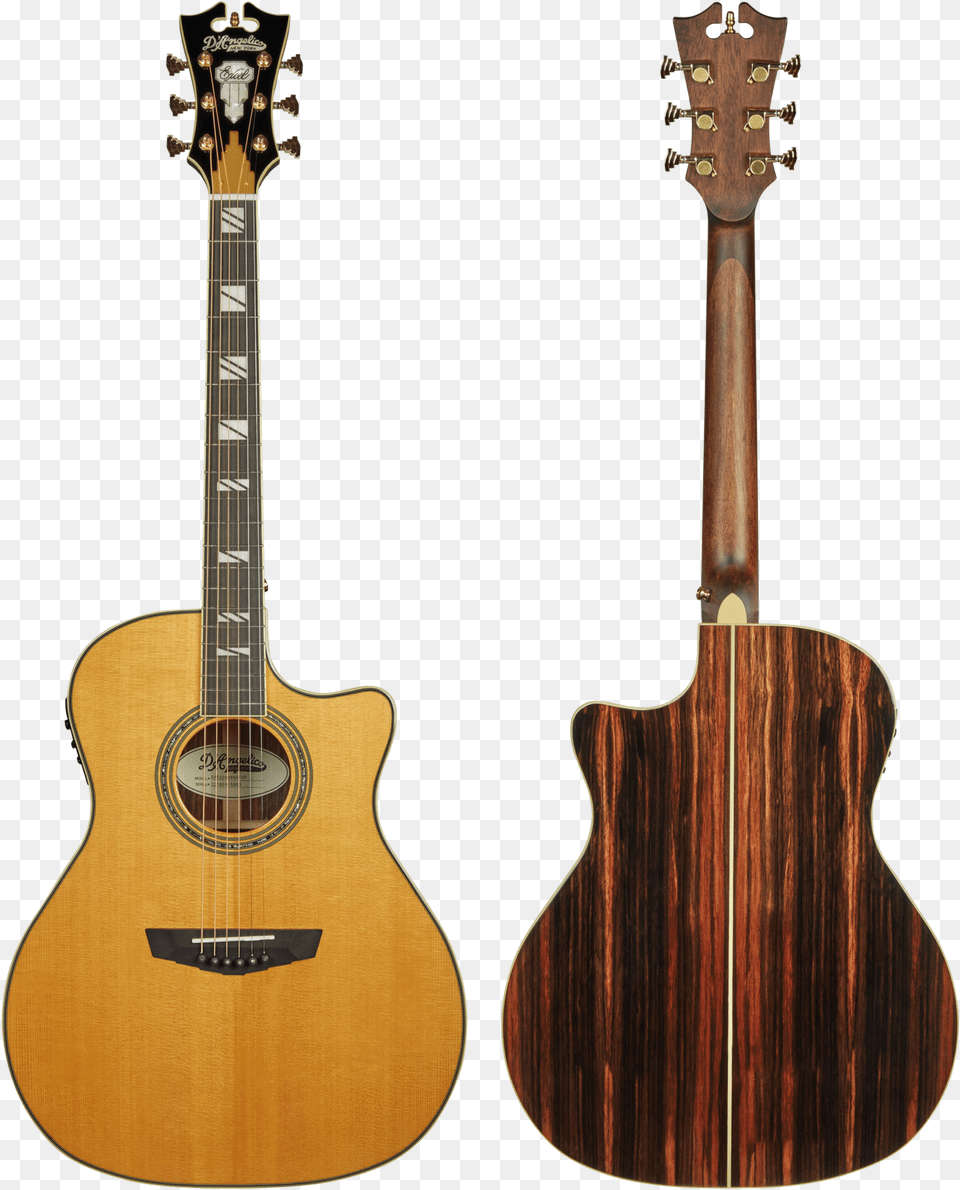D Angelico Excel Gramercy Acoustic Electric Guitar, Musical Instrument, Bass Guitar Png