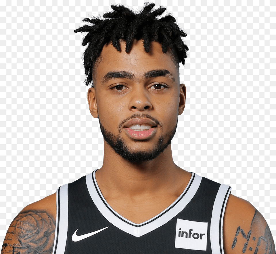 D Angelo Russell Profile, Tattoo, Body Part, Face, Head Png