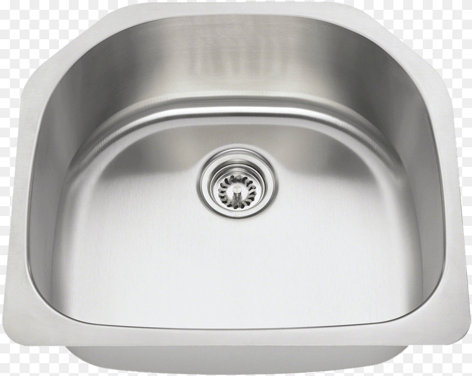 D Bowl Stainless Steel Kitchen Sinktitle 2421 Single Bowl Stainless Steel Kitchen Sink, Hot Tub, Tub, Drain Free Png Download