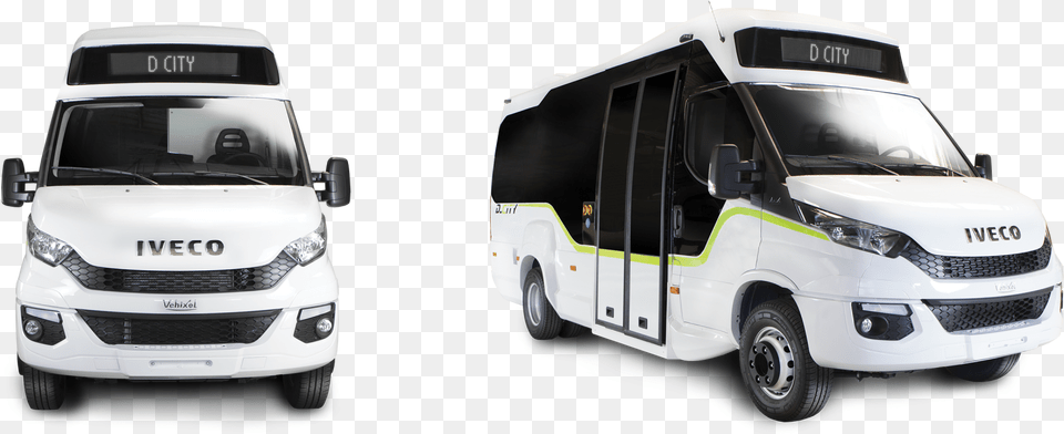 D City Bus Urbain Commercial Vehicle, Minibus, Transportation, Van, Car Free Png