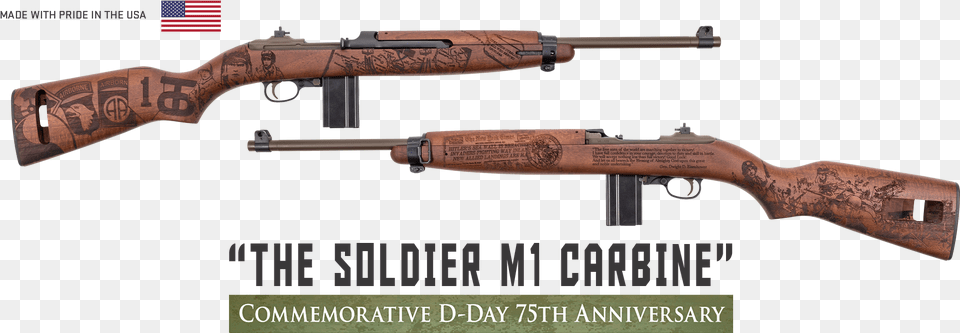D Day Weapons Allied M1 Carbine, Firearm, Gun, Rifle, Weapon Free Png Download