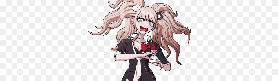 D Dio Sama You39re Alive And Wait You39re Also Able Junko Enoshima Sprites, Book, Comics, Publication, Adult Free Png