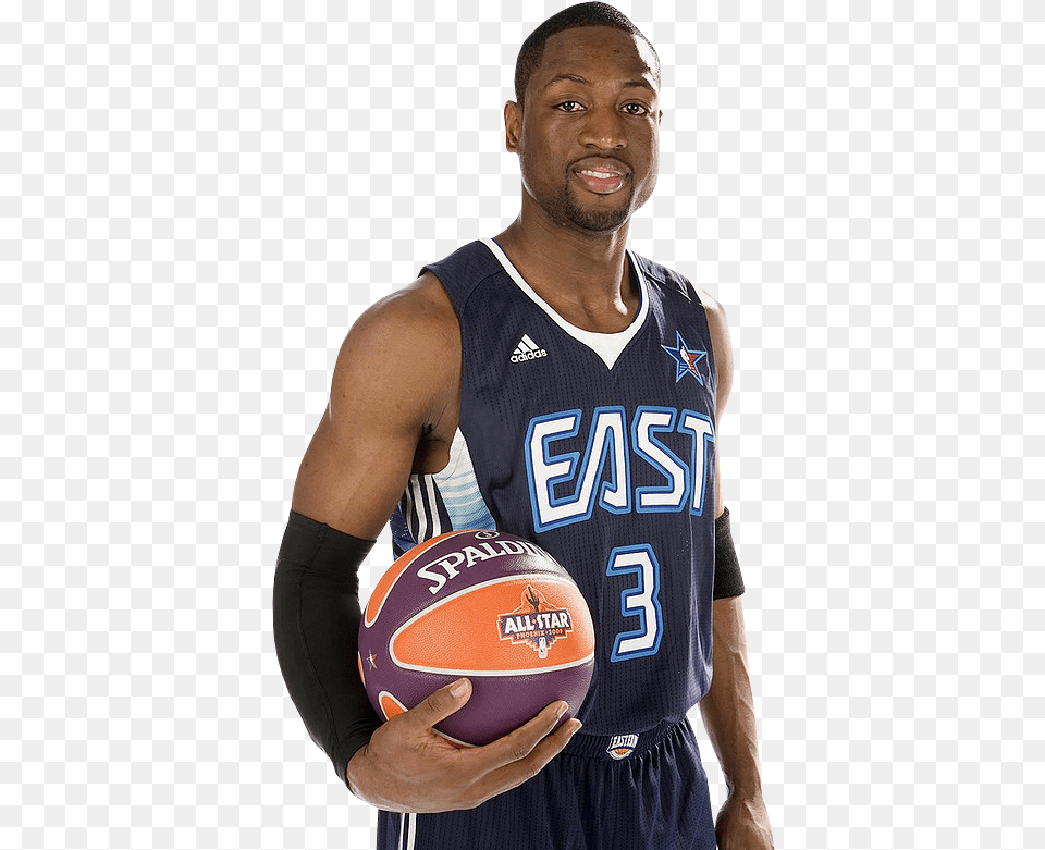 D Dwyane Wade All Star, Shirt, Clothing, Adult, Person Png