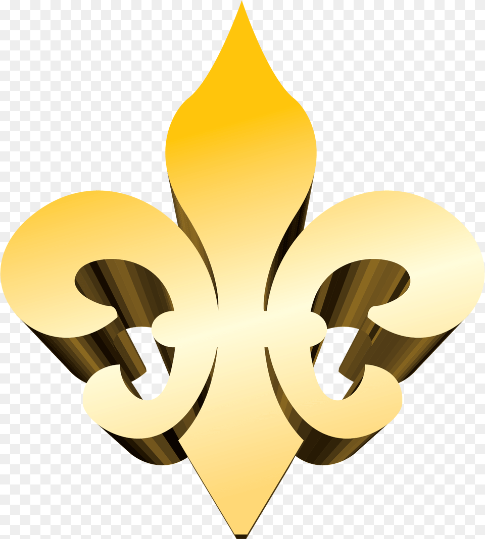 D Gold Fleur De Lis Vector Clip Art, Chandelier, Lamp, Light, Symbol Png