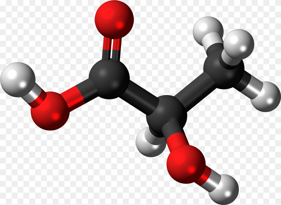 D Lactic Acid Molecule Ball Molecular Model Of Lactic Acid, Chess, Game, Sphere Free Transparent Png