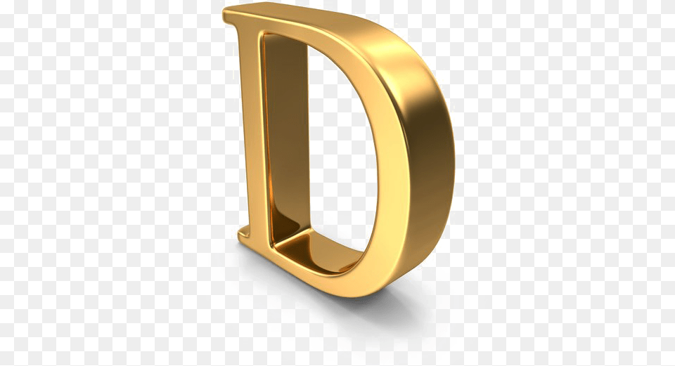 D Letter File Portable Network Graphics, Gold, Text Png