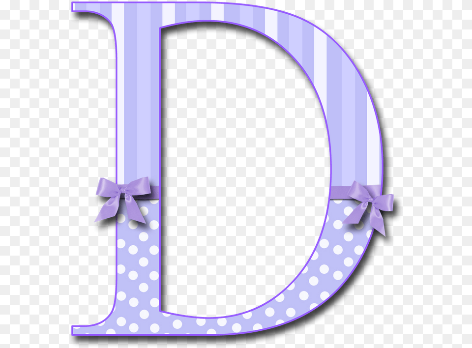 D Letter Transparent Background, Purple Free Png