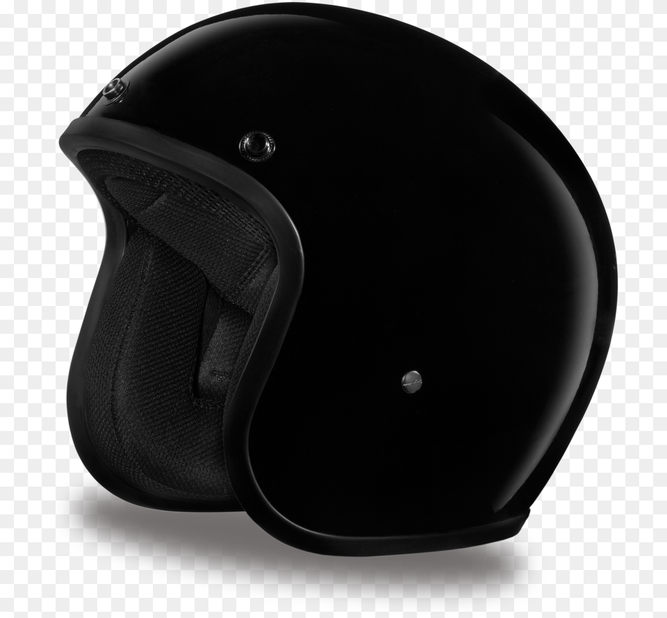 D O T Cruiser Hi Gloss Black Helmetclass Motorcycle Helmet, Crash Helmet Png Image