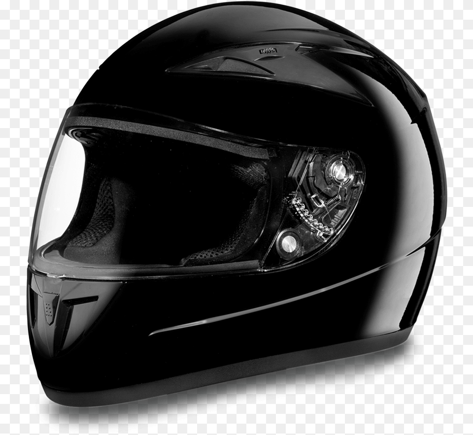 D O T Daytona Shadow Hi Gloss Black Full Face Daytona Helmets Dot Daytona Shadow Hi Gloss Black, Crash Helmet, Helmet Free Png