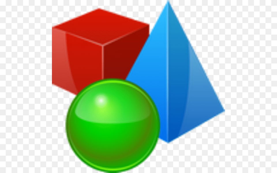 D Objects Free Images, Sphere, Triangle, Balloon Png