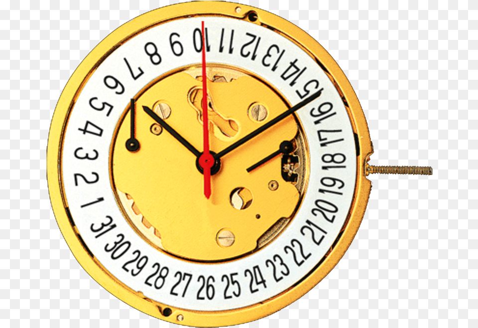 D Quartz Movement For Wristwatches 12 September 28 World Rabies Day, Analog Clock, Clock Png Image