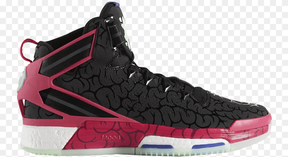 D Rose 6 Boost 39night Of The Ballin39 Dead39 Adidas All Star Weekend Derrick Rose 6 Boost Primeknit, Clothing, Footwear, Shoe, Sneaker Png Image