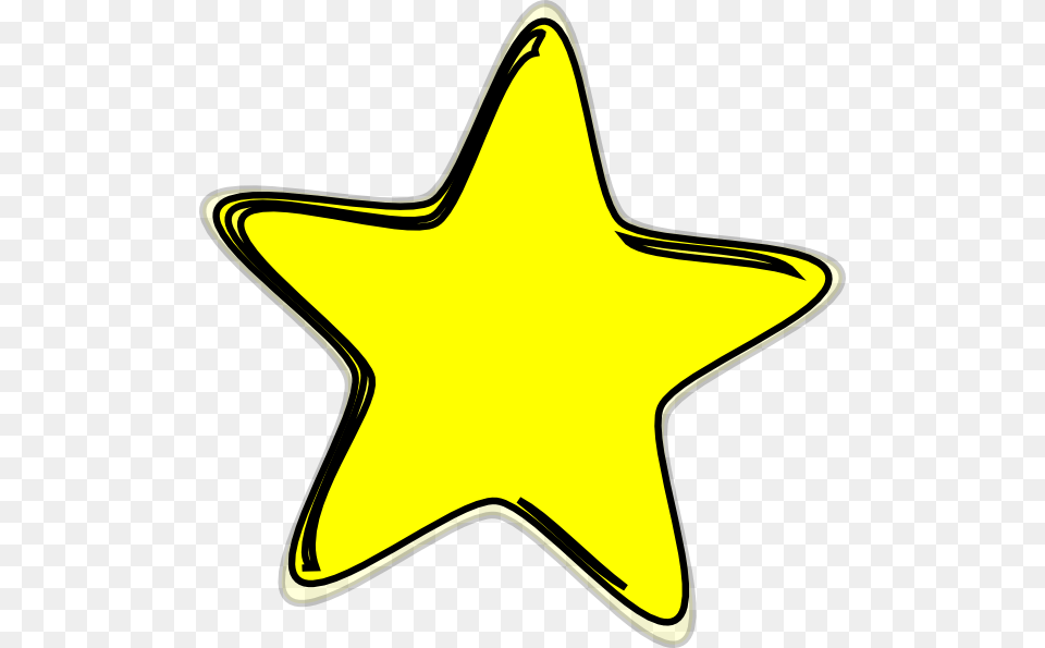 D Star At Getdrawings Com Clip Art Yellow Star, Bow, Star Symbol, Symbol, Weapon Free Png Download