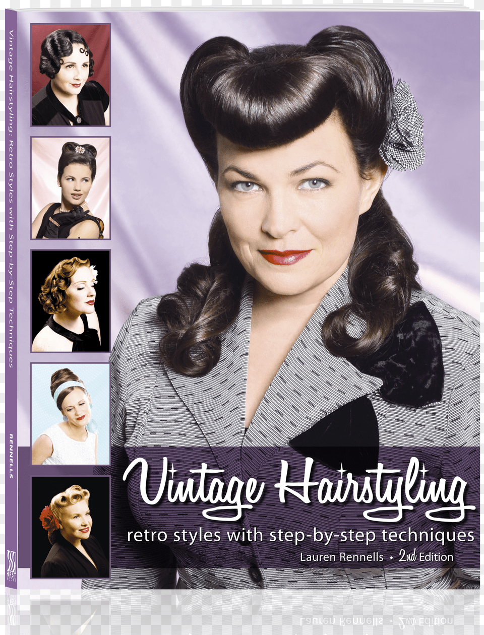 D Straight Book Vh With Reflection Layers Christmas Pin Up Hair, Adult, Poster, Person, Woman Png